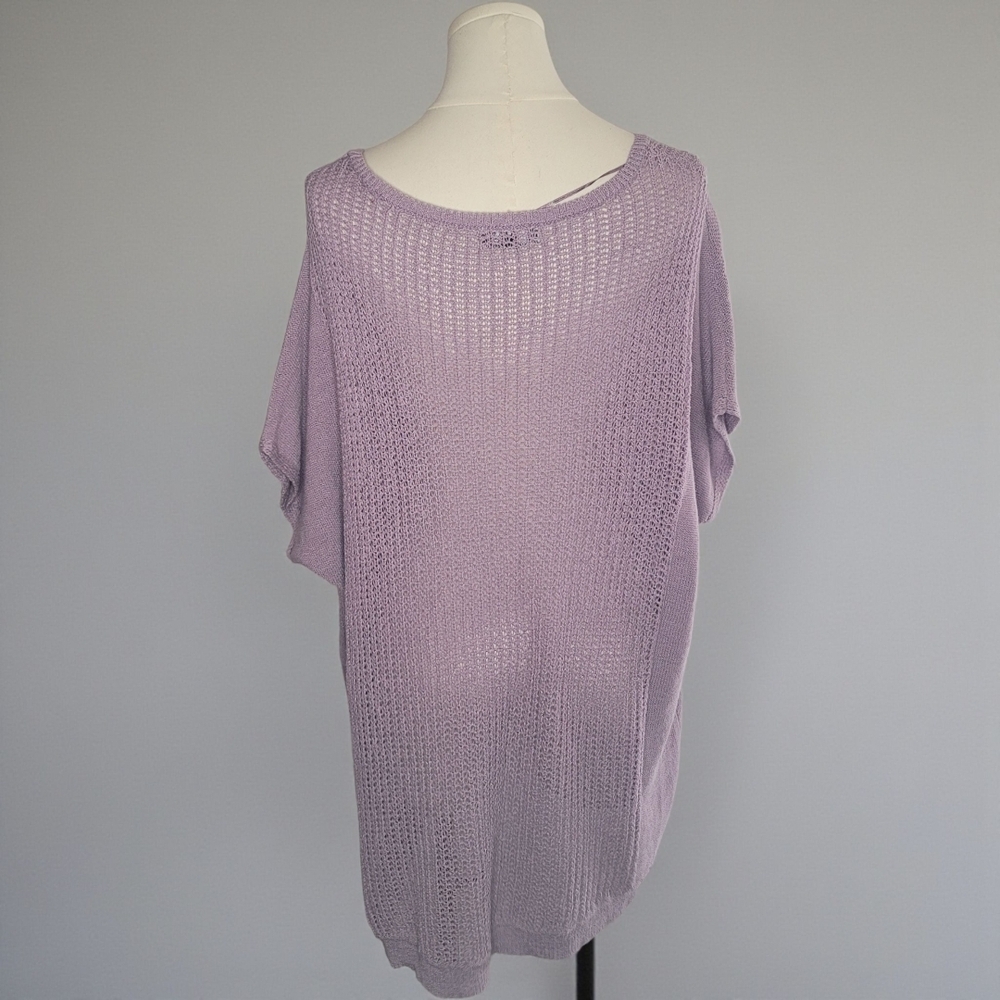 a.n.a Light Purple Women's Crew Neck Sweater - Picture 3 of 6
